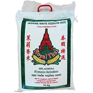 ROYAL THAI RICE - Langkorrelige jasmijnrijst - (1 X 10 KG)