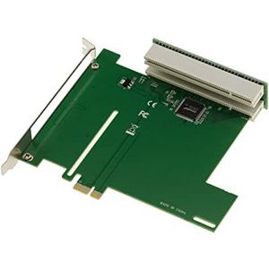 KALEA-INFORMATIQUE PCI naar PCIe x1 brugkaart met 32-bit PCI kaartbeveiliging. met ASM1083 chipset