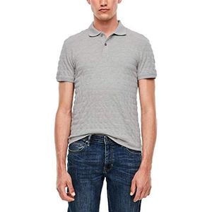 s.Oliver Poloshirt voor heren, 9400 Grey Melange, S