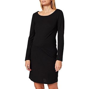 Noppies Dames Dress Ls Zinnia jurk, Black - P090, 40