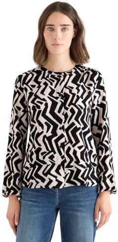 CECIL Blouse met grafisch patroon Light Greige L