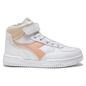 Diadora Raptor Mid PS Sneakers voor kinderen, uniseks, Wit, 32 EU