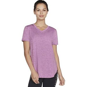 Skechers Diamond Blissful Tunic T-shirt voor dames, Hyacint Violet, 30 NL
