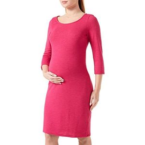 Noppies Maternity damesjurk Zinnia 3/4 mouw jurk, fuchsia rood-N047, L, fuchsia rood - N047, 40