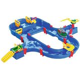 AquaPlay 1520 - SuperSet Waterbaan, 41-delig, 105x115cm, blauw, vanaf 3 jaar