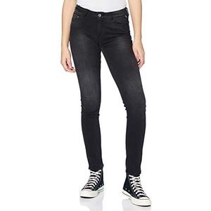 Replay Dames Faaby Jeans, Grijs (097 Dark Grey), 23W x 32L