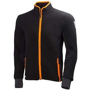 Helly Hansen Workwear Fleecejack Mjolnir Jacket vezelbont werkjas, L, zwart, 72270