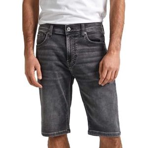 Pepe Jeans Heren Slim Gymdigo Short, Grijs (Denim-UH3), 32W, Grijs (Denim-uh3), 32W