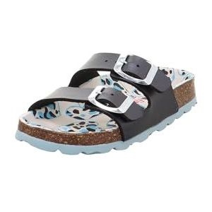 Superfit Voetbedpantoffel, huisschoen, 26 EU, zwart, 26 EU
