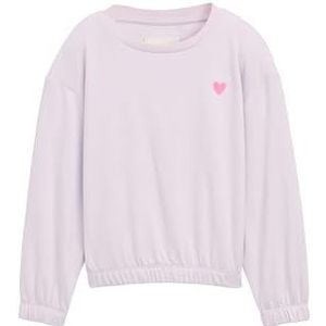 TOM TAILOR Sweatshirt voor meisjes, 31662 - Charmante Lavender, 92-98
