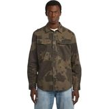 Cargo Pocket Regular Shirt ls, meerdere kleuren (Wren Gd Border Camo D26942-e277-h654), S