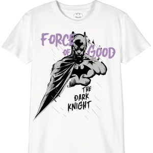 dc comics BOBATMBTS037 T-shirt, wit, 08 jaar, Wit., 8 Jaren