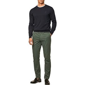 Hackett London Perfect Tencel Chino Broek voor heren, Donkergroen, 44W / 32L