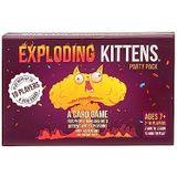 Party Pack by Exploding Kittens - Card Games for Adults Teens & Kids - Fun Family Games - A Russian Roulette Card Game