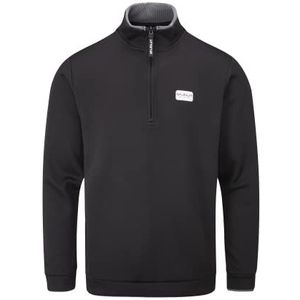 Stuburt Active-Tech fleece trui voor heren, zwart, X-Large, Zwart, XL