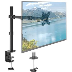 ACROPAQ - Monitor arm - Voor 13-32 inch schermen, 360° draaibaar, Snelle montage, Hoogte en hoek individueel instelbaar - Monitor arm 1 schermen - Zwart