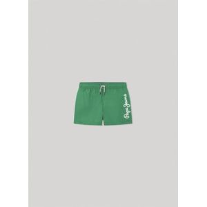 Pepe Jeans Logo zwemshorts voor jongens, groen (groen), 10 jaar, groen, 10 Jaar