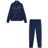 Champion - Legacy - Trainingspak - Blauw - Groot Logo