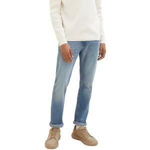 TOM TAILOR Josh Regular Slim Jeans voor heren, 10119 - Used Mid Stone Blue Denim, 29W / 32L
