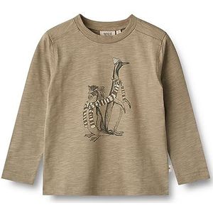Wheat T-shirt voor jongens, 3239 Beige Stone, 104 cm