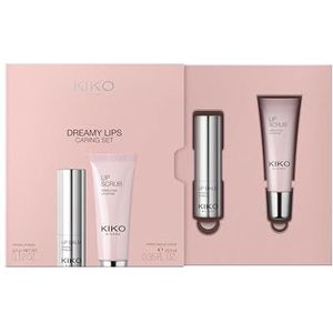 KIKO Milano Dreamy Lips Caring Set, Lipverzorgingsset: Glinsterende Balsem En Scrub