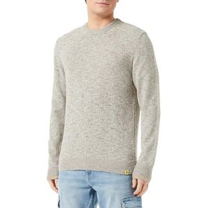 Scotch & Soda Heren Melange Crew Neck Pull Over Pullover Sweater Sweater, pebble, XXL