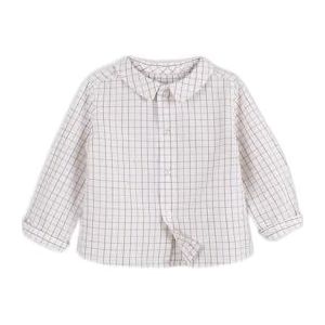 Gocco Geruit overhemd, oudroze, normaal voor baby's, Oud Roze, 9-12 Maanden