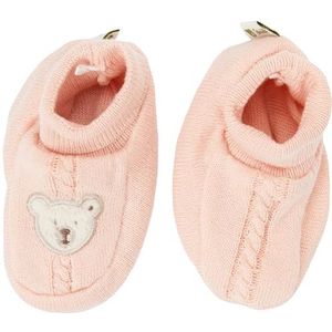 Steiff Babyschoenen EU maat 002 chintz roze, babyschoenen uniseks, behaaglijk warm, aangenaam draagcomfort en perfecte pasvorm voor de eerste maanden, chintz rose, 6 Maanden