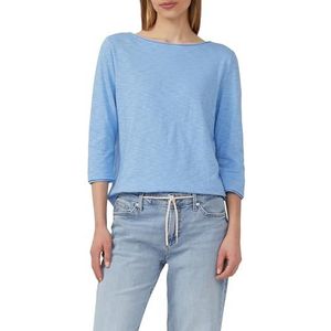 s.Oliver - Shirt - Lichtblauw - Van Flammégaren - Lange Mouwen