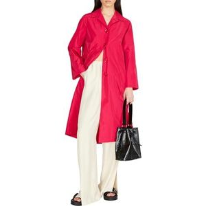 Sisley Coat 2rpqln02j trenchcoat fuchsia 39c 38 voor dames, fuchsia 39c, 36