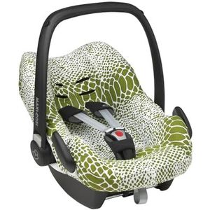 Meyco Autostoelbekleding - Beschermhoes voor Baby Groep 0 - Snake - Avocado