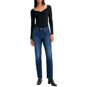 Levi's dames Jeans 724 High Rise Straight, Cool I Am in Paradise, 25W / 30L