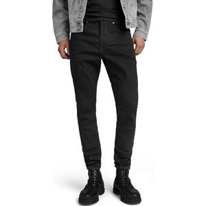 G-STAR RAW D-STAQ 3D Slim Jeans voor heren, zwart (Pitch Black B964-A810), 28W x 32L