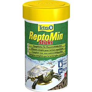 Tetra ReptoMin hoofdvoeding, drijvende voersticks voor waterschildpads, per stuk verpakt (1 x 1 l doos)