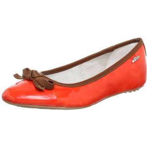 s.Oliver Casual 5-5-22101-30 ballerina's voor dames, Oranje 606, 37 EU