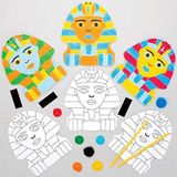 Baker Ross Sfinx Magneten met Zand (6 stuks) Knutselspullen en Knutselsets voor Kinderen