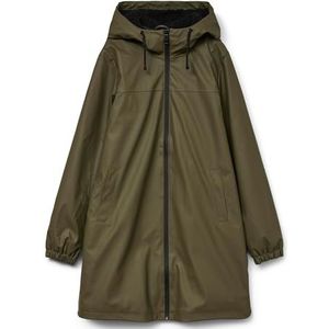 Vero Moda - Vmasta Teddy Coated - Regenjas - Kaki