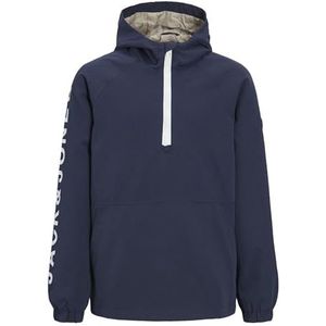 JACK & JONES Jorluke Anorak Jnr Herenjas, Navy Blazer/Detail: PRINT, 176