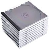 Hama CD Box - 10 Pak / Transparant