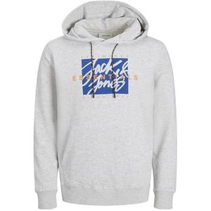 Jjcolton Sweat Hood, wit melange., S