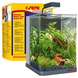 sera Biotop Nano LED Cube 16-16 l zoetwater nano-compleet quarium met LED-verlichting en 3-kamer filter