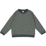 Müsli by GREEN COTTON Sweatshirt  pasteelgeel / donkergroen