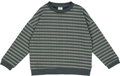 Müsli by GREEN COTTON Sweatshirt  pasteelgeel / donkergroen