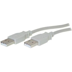Vedimedia USB 2.0 A/A 1,8 m 1,8 m USB A USB A mannelijk grijze kabel USB - kabel USB (1,8 m, USB A, USB A, mannelijk, grijs)