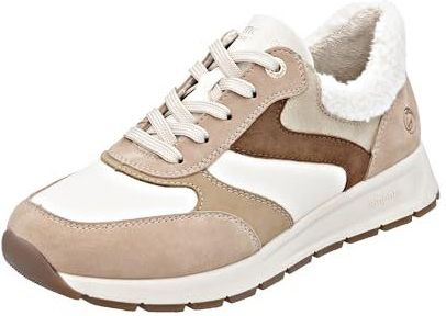 REMONTE - Sneakers Laag - Beige / Bruin / Wit