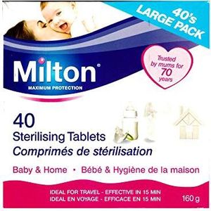 Milton Sterilising Tablets - 40 Tablets