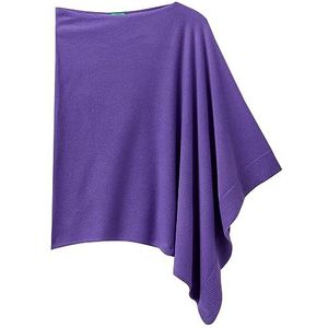 United Colors of Benetton poncho's en capes voor dames, Paars 30F, Eén maat