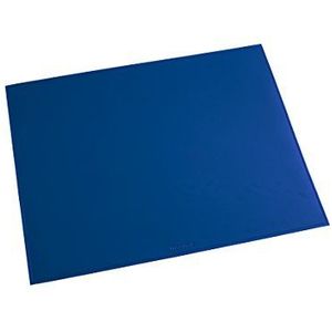 Läufer 40535 Durella bureauonderlegger, 40 x 53 cm, blauw, antislip bureauonderlegger voor hoog schrijfcomfort, afwasbaar