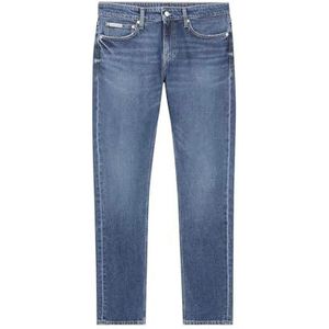 Jeans - Effen - Denim - Heavy Washed - Slimfit