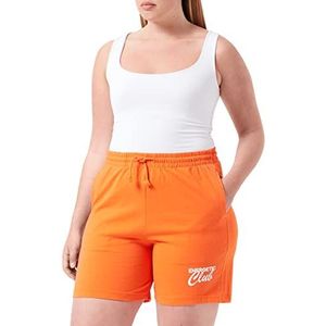 JACK & JONES dames Shorts Jjxx Jxbarbara Hw Relaxed Vint Shorts,Rood Oranje/Detail: heldere witte print Cali 4,M